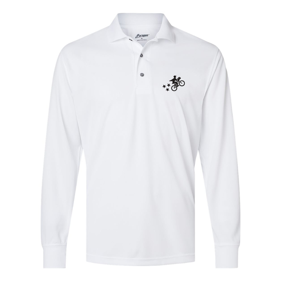 Men's Postmates Bike Paragon Prescott Long Sleeve Polo