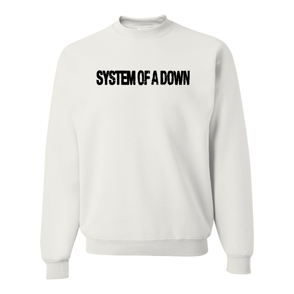 Men's System Of A Down JERZEES NuBlend Crewneck Sweatshirt