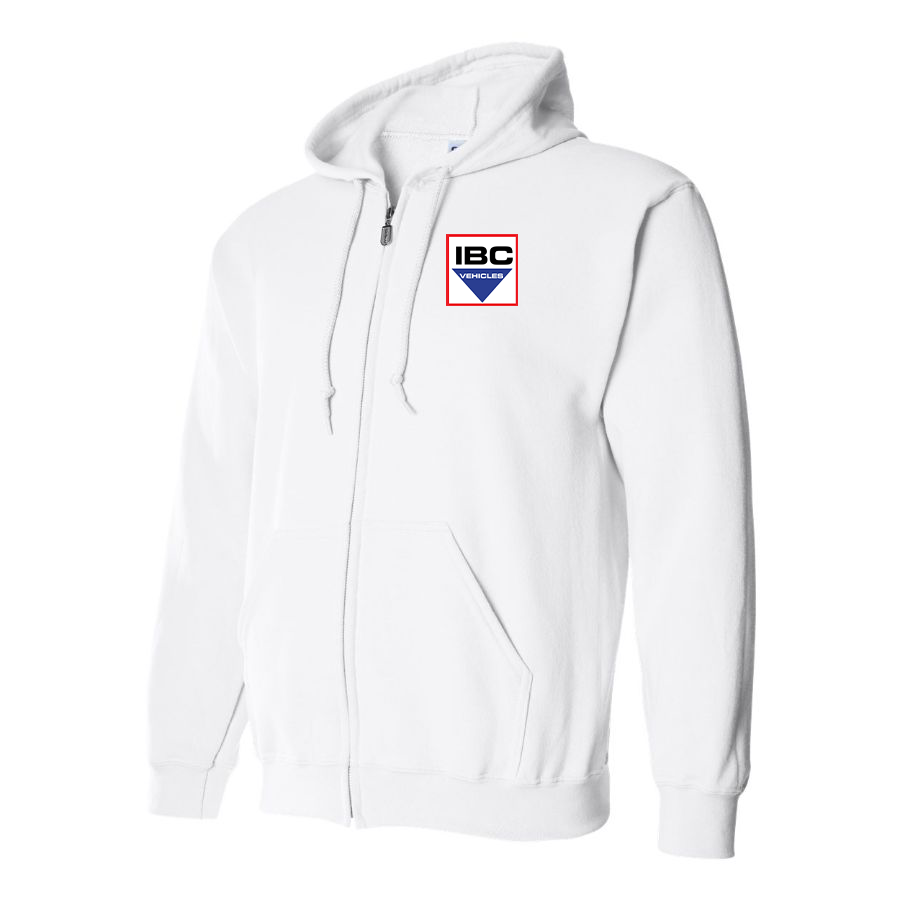 Men's IBC Vehicles Logo Zipper Hoodie