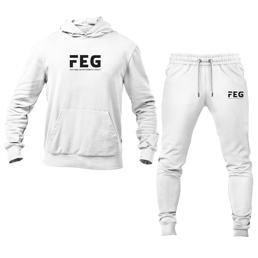 Men's FEG Logo Hoodie Joggers Set