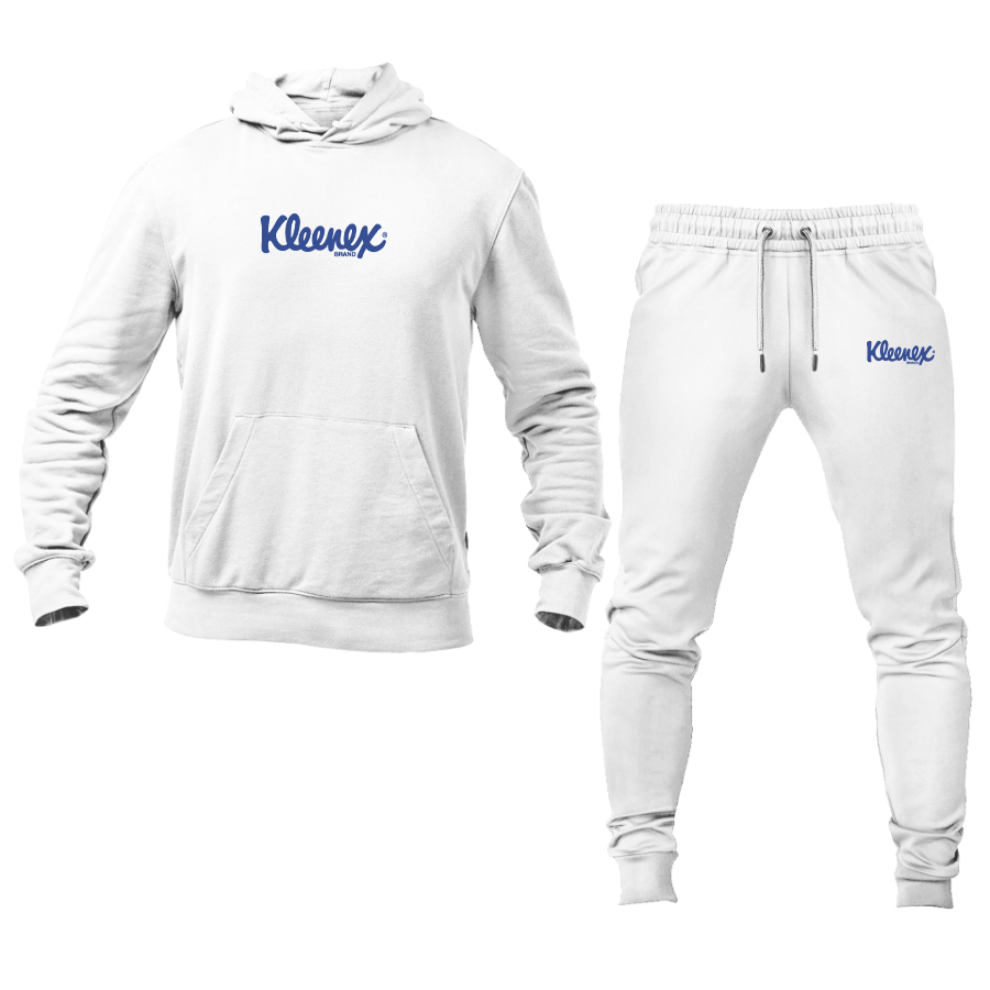 Men's Kleenex Logo Hoodie Joggers Set