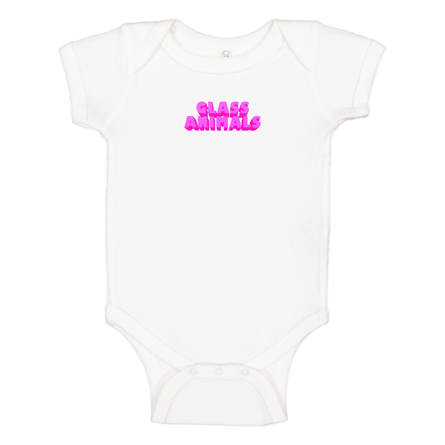 Glass Animals  Logo Baby Onesie Romper