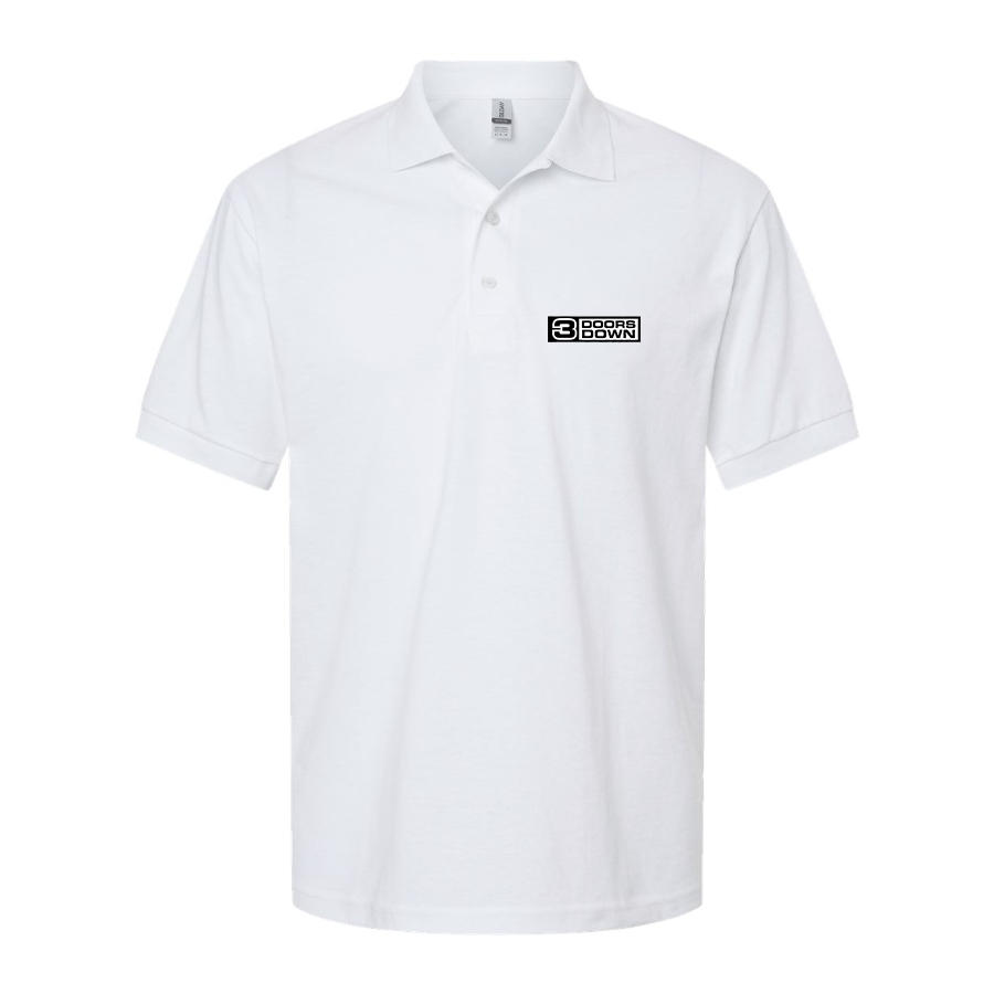 Men's 3 Doors Down Logo Dry Blend Polo