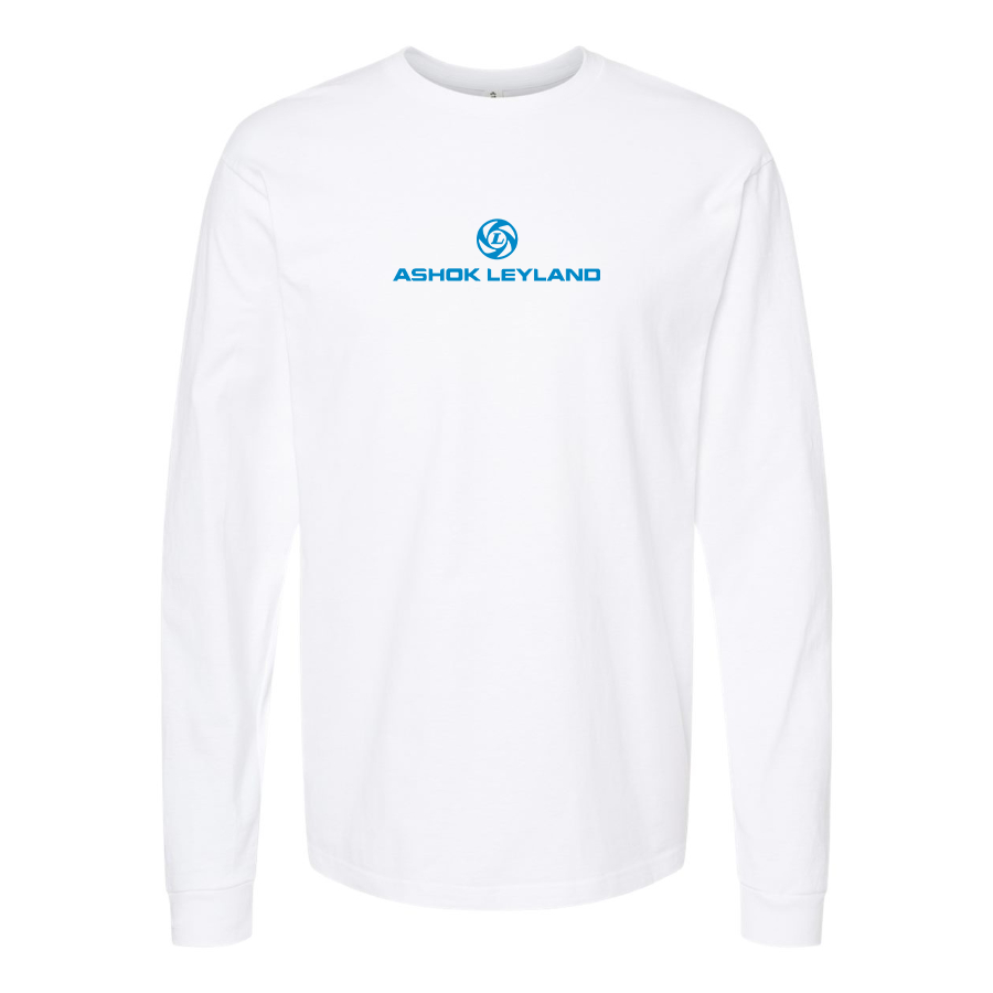 Men's Ashok Leyland Logo Cotton Long Sleeve T-Shirt