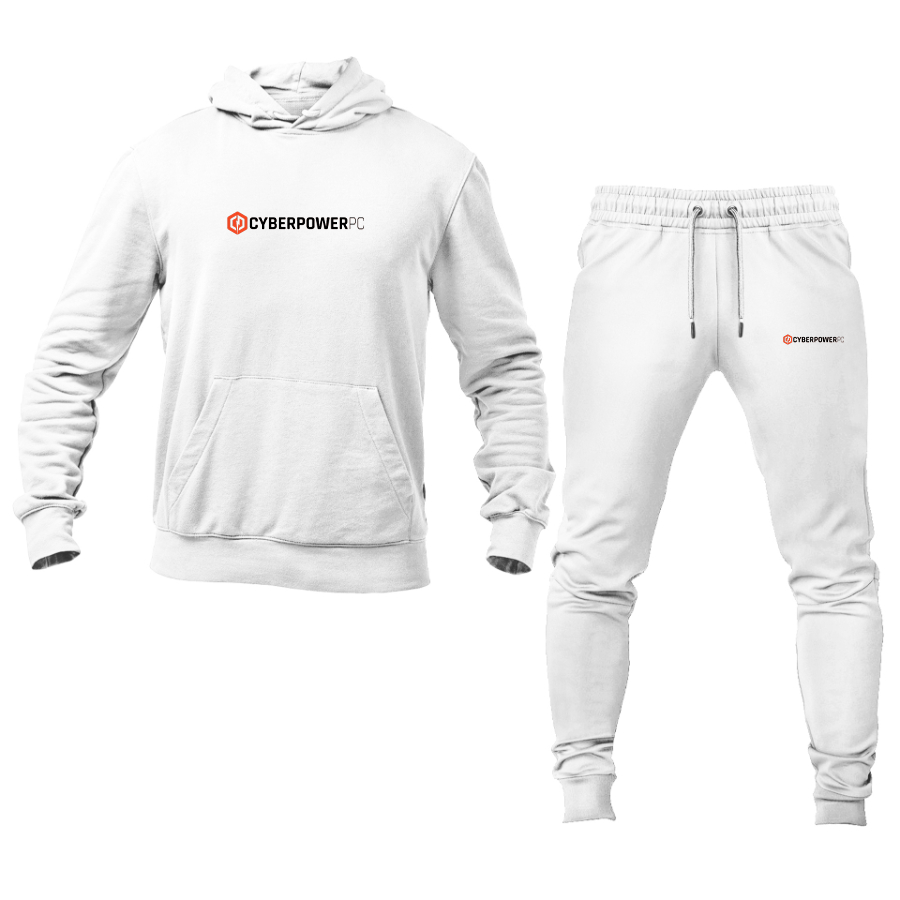 Men's CyberPowerPC Logo Hoodie Joggers Set