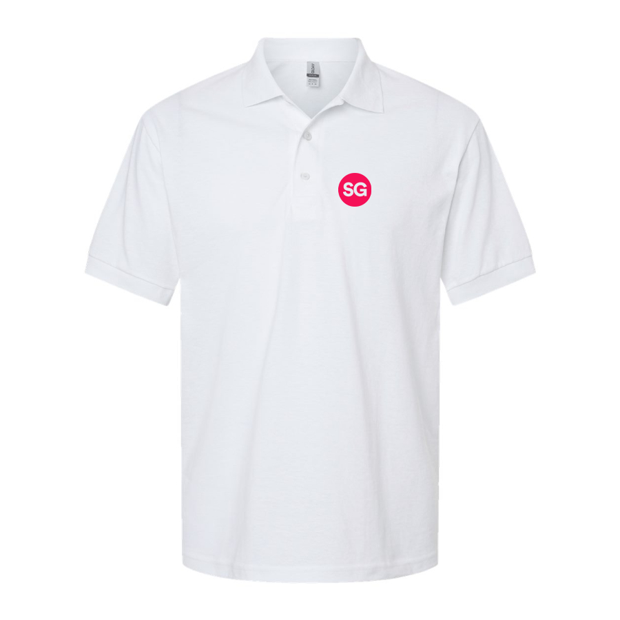 Men's Sofiagray Logo Dry Blend Polo