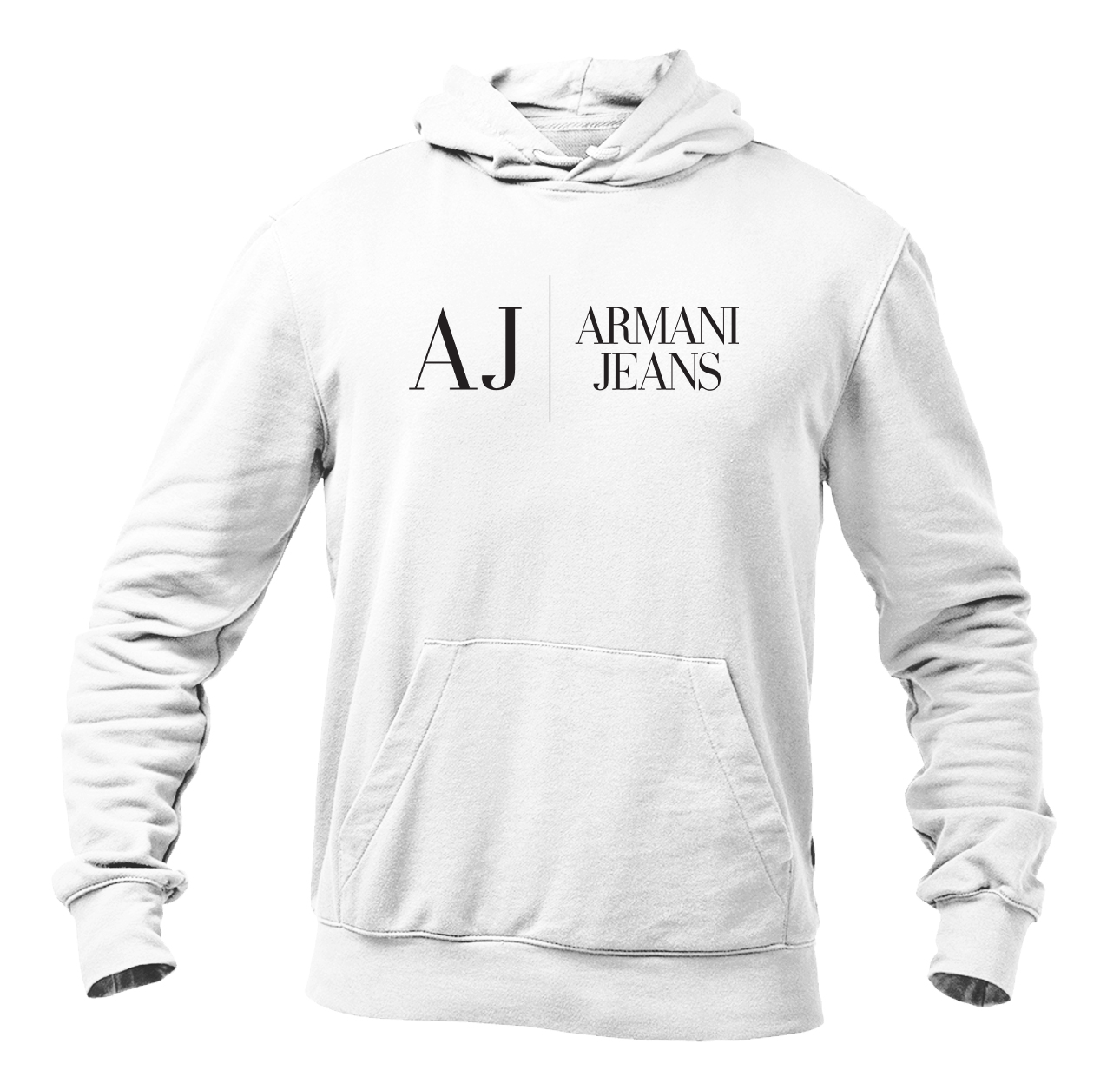 Men's Armani Jeans Logo   Pullover Hoodie