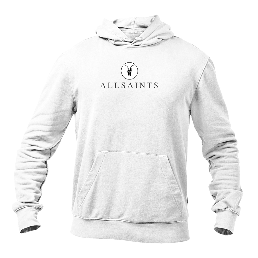 Men's AllSaints Logo Pullover Hoodie