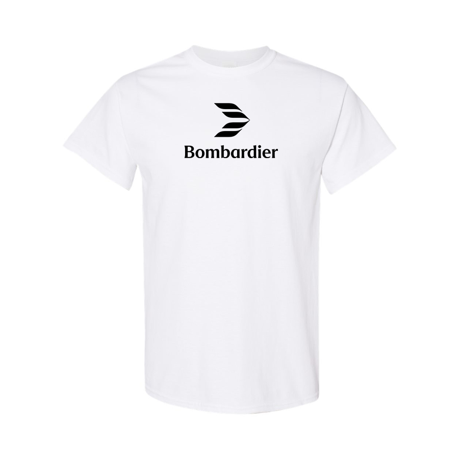 Men's Bombardier Logo Cotton T-Shirt
