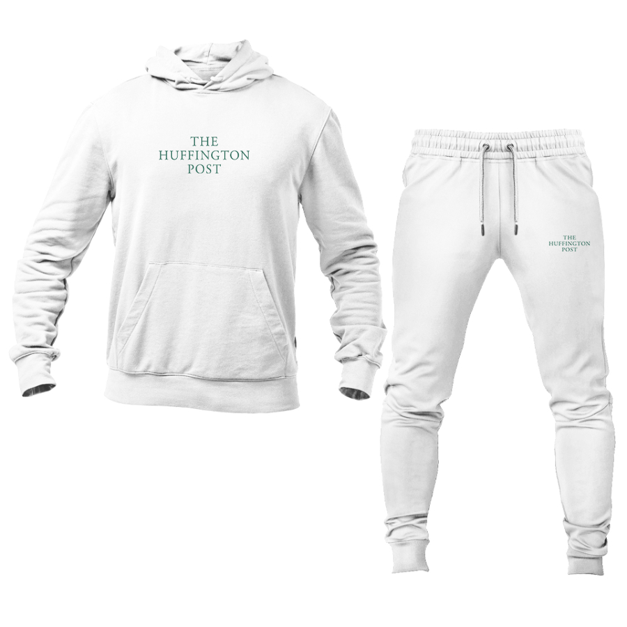 Men's The Huffington Post Logo Hoodie Joggers Set