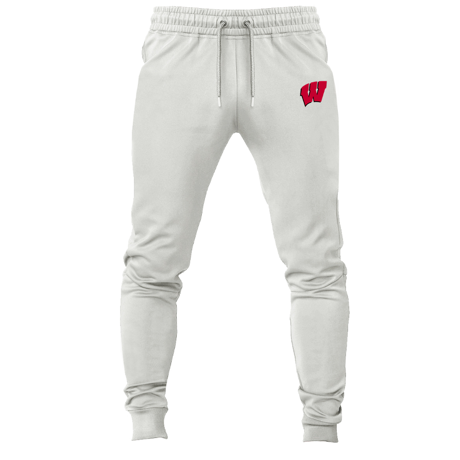Men's Wisconsin Badgers Logo Sweatpants Joggers