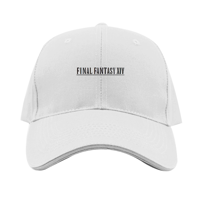 Final Fantasy XIV  Logo  Dad Baseball Cap Hat