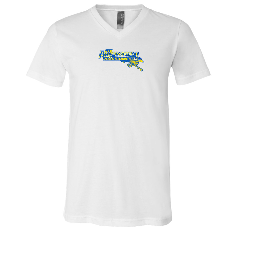 CSU-Bakersfield Roadrunners BELLA  CANVAS - Jersey V-Neck T-Shirt