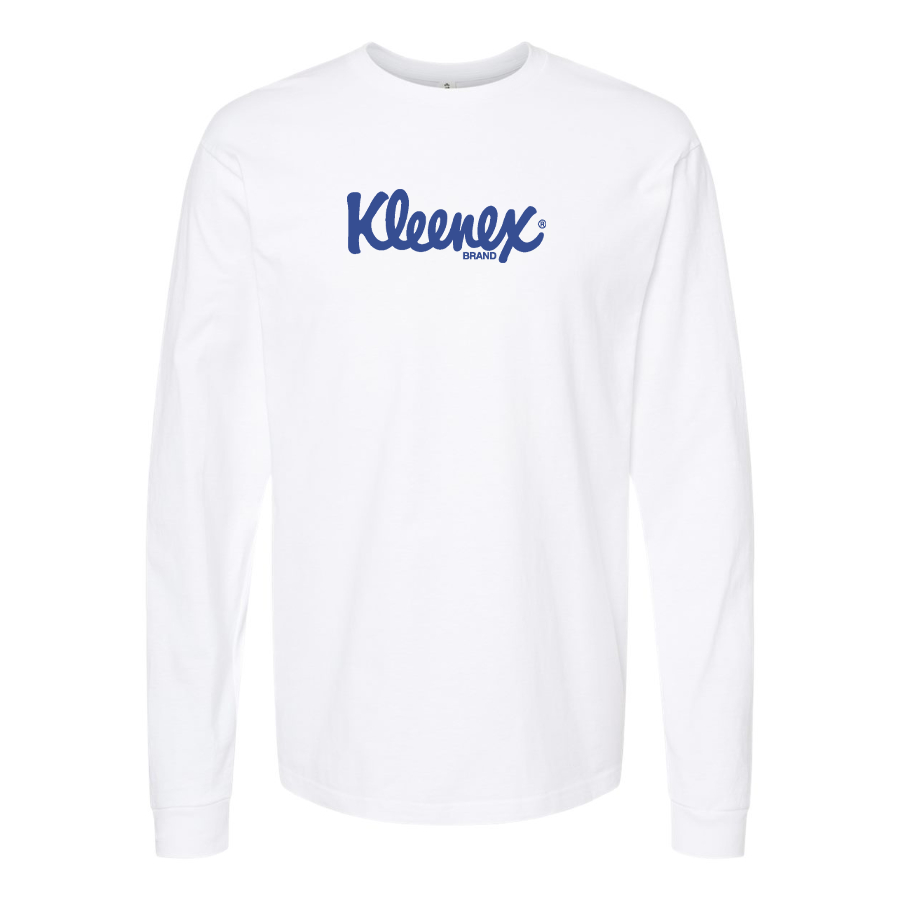 Men's Kleenex Logo Cotton Long Sleeve T-Shirt
