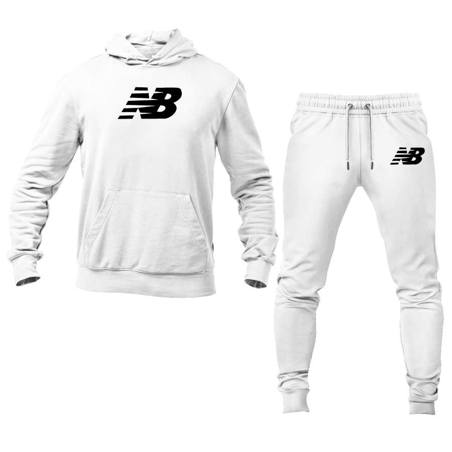Men's New Balance Logo Hoodie Joggers Set