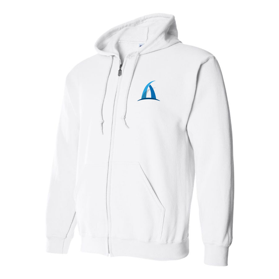 Men's Aspark Logo Zipper Hoodie