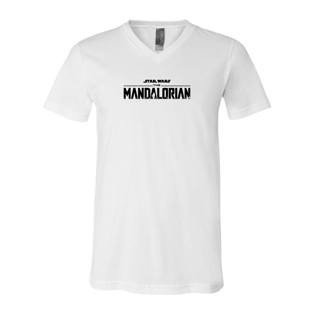 Star Wars The Mandalorian BELLA  CANVAS - Jersey V-Neck T-Shirt