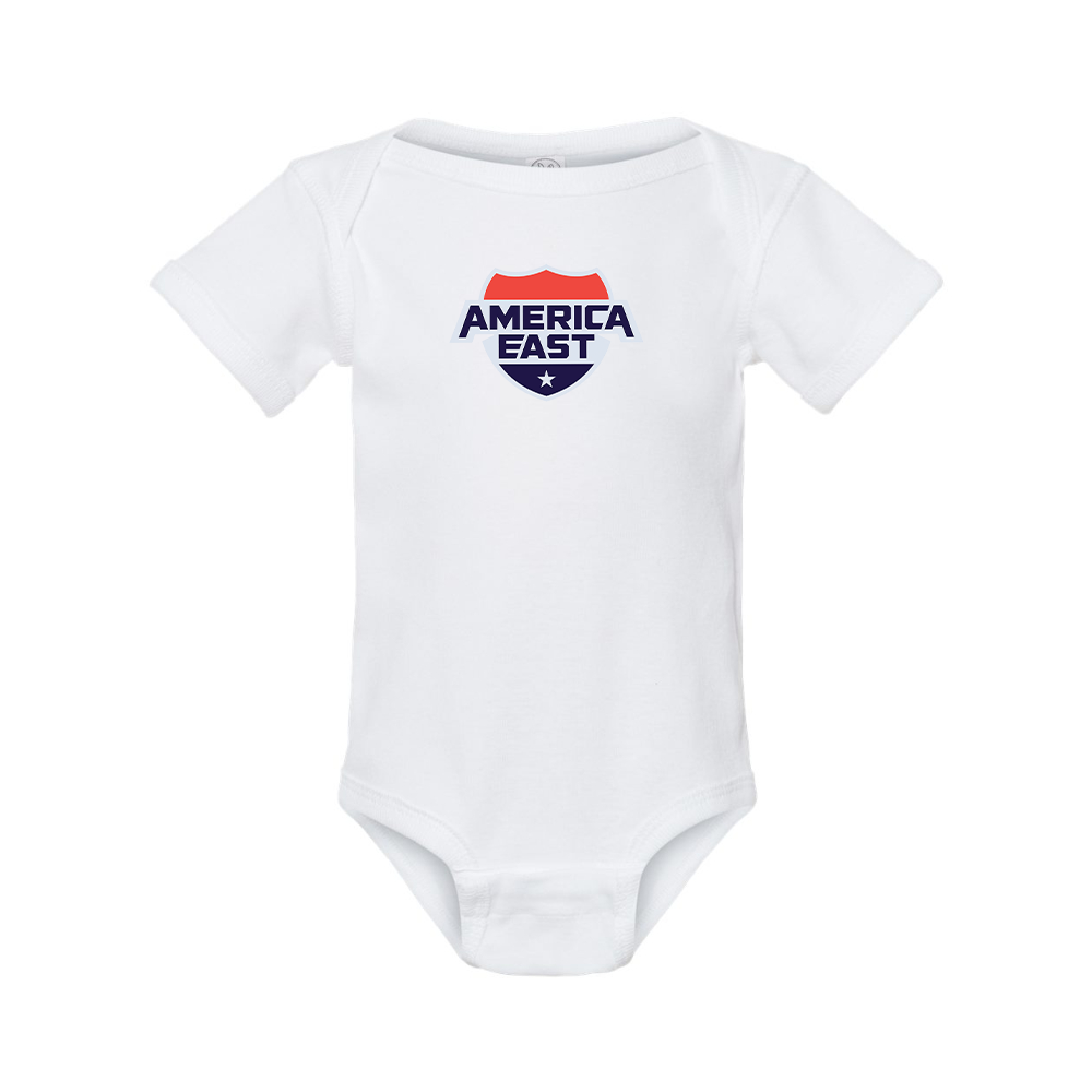 America East Conference  Rabbit Skins Infant Baby Rib Bodysuit