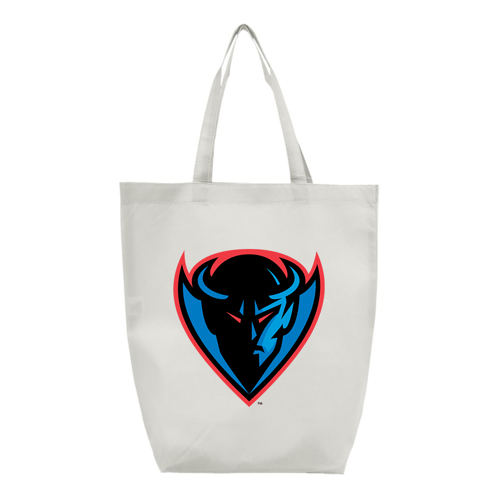 DePaul Blue Demons Q-Tees Non-Woven Gusset Bottom Tote