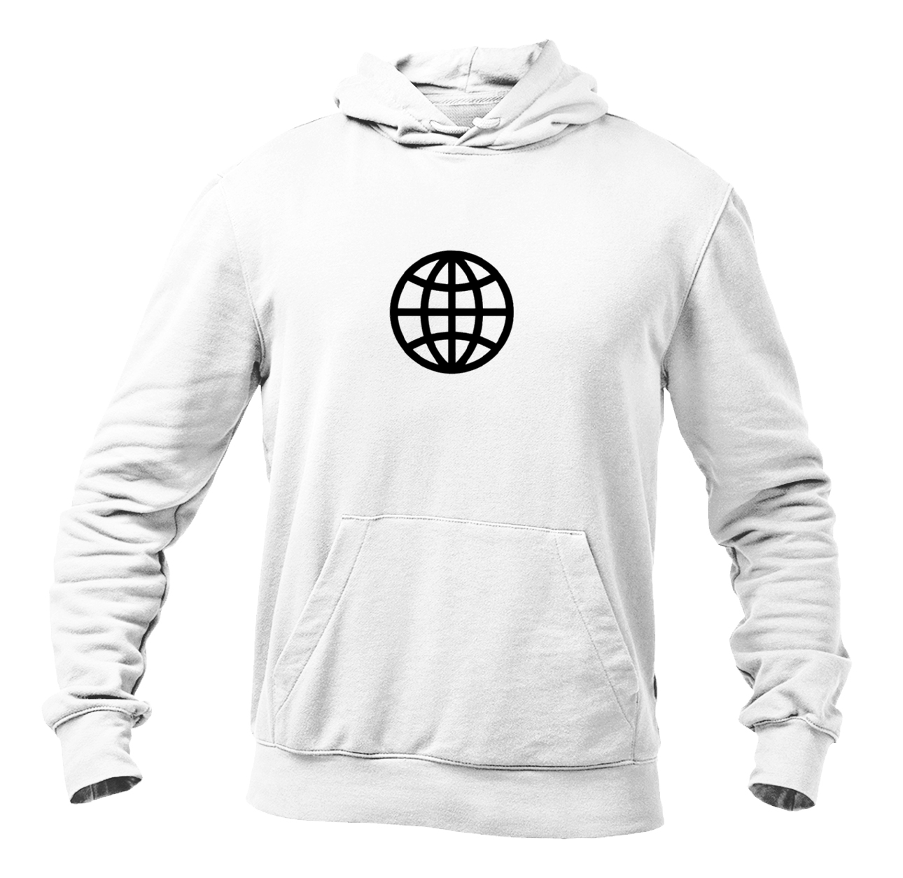 Men's Internet Globe Softstyle Midweight Hooded Sweatshirt