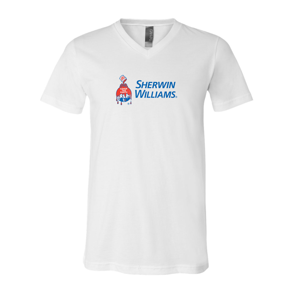 Sherwin Williams BELLA  CANVAS - Jersey V-Neck T-Shirt