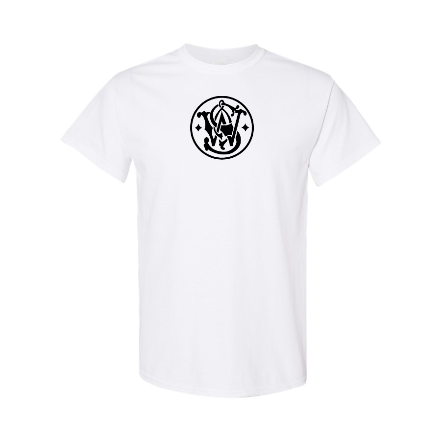 Men's Smith and Wesson Symbol Logo Cotton T-Shirt