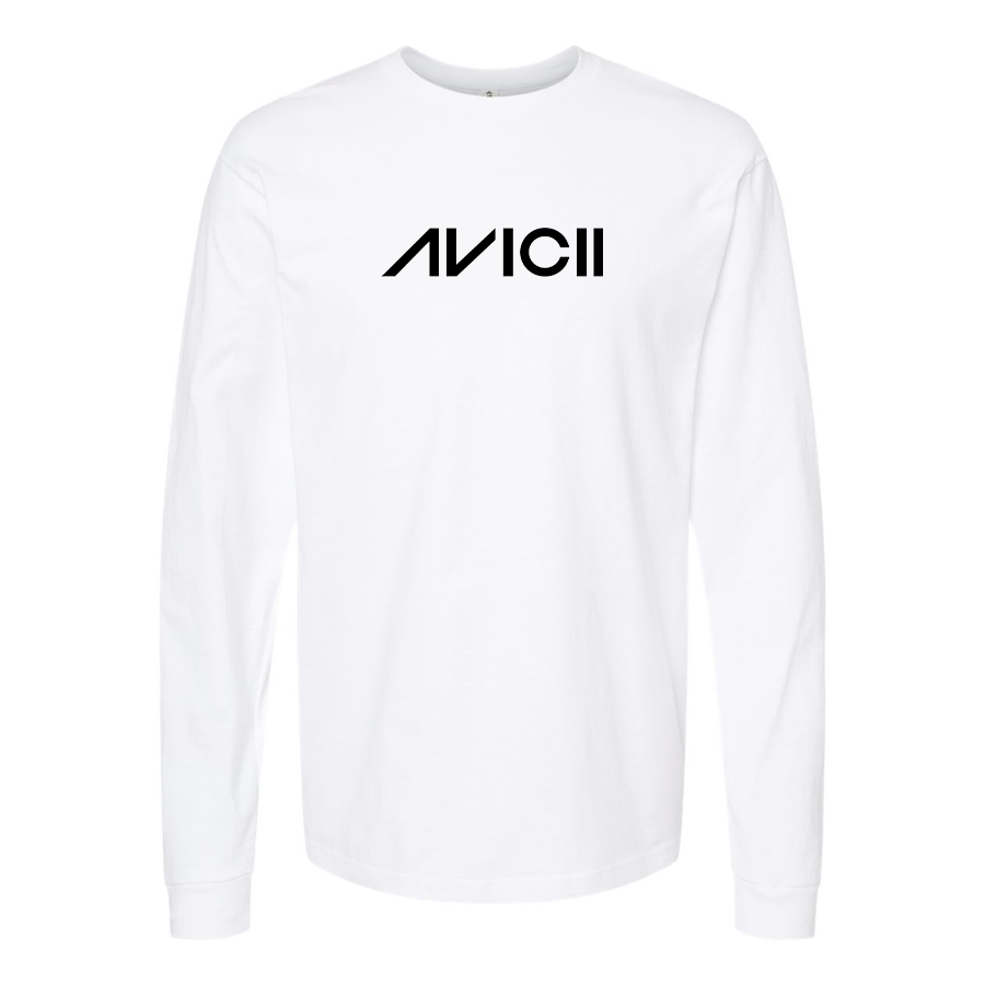 Men's Avicii Logo Cotton Long Sleeve T-Shirt