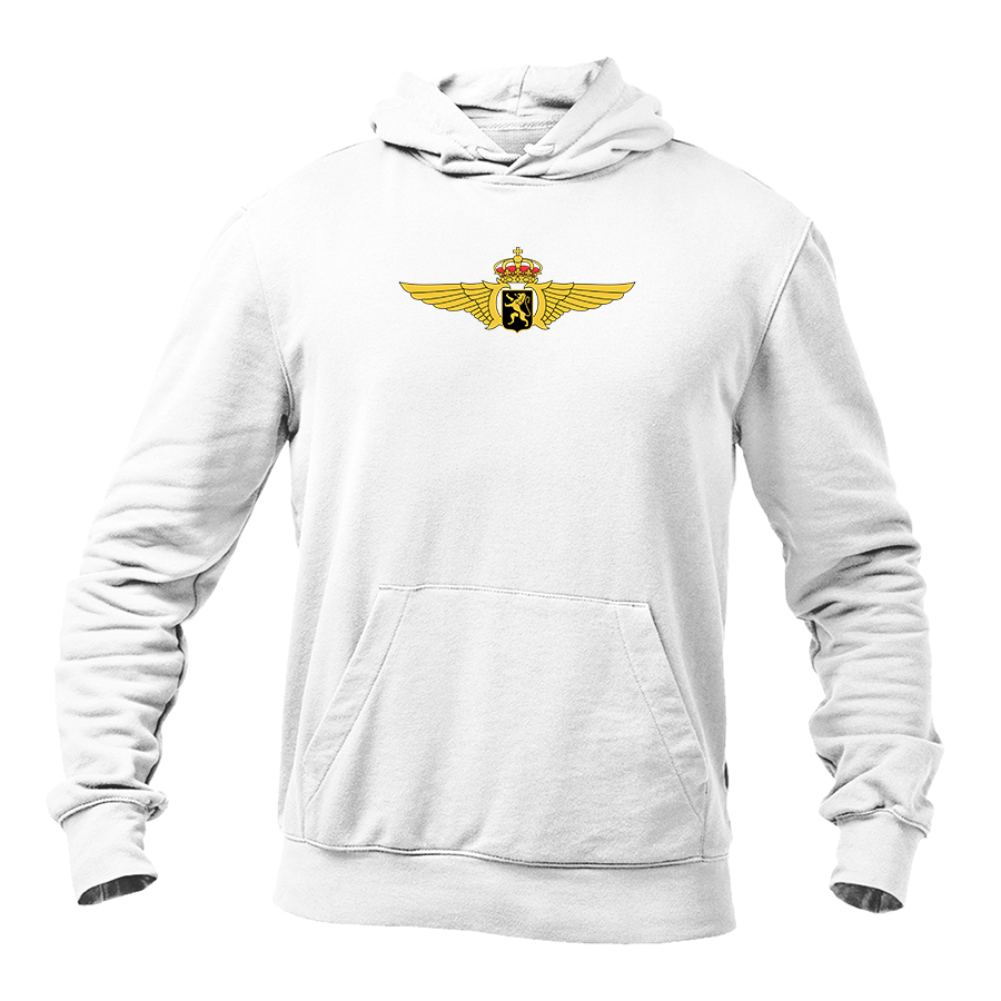 Men's Belgian Air Force Logo Pullover Hoodie