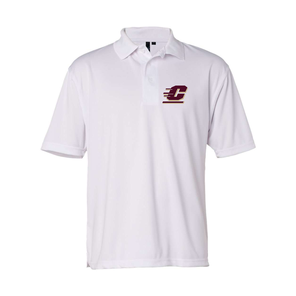 Men's Central Michigan Chippewas  Sierra Pacific Moisture Free Mesh Polo
