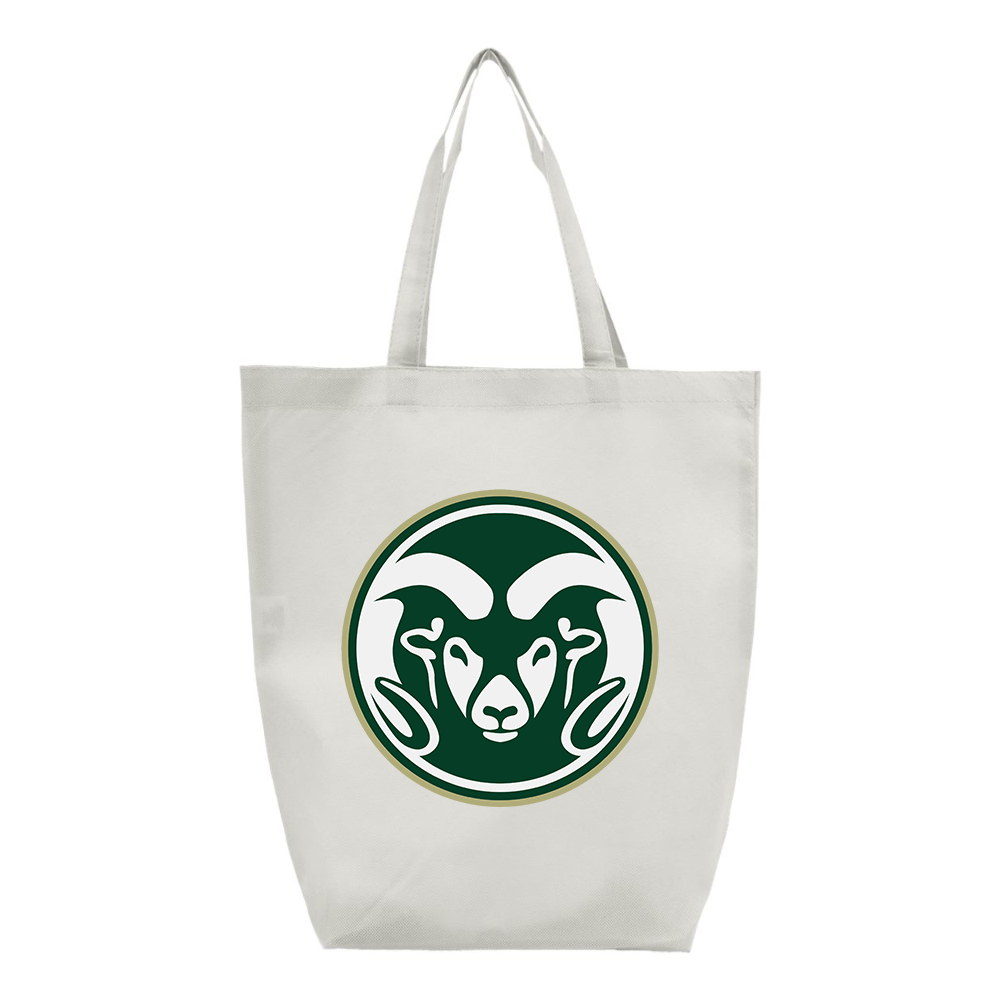Colorado State Rams Q-Tees Non-Woven Gusset Bottom Tote