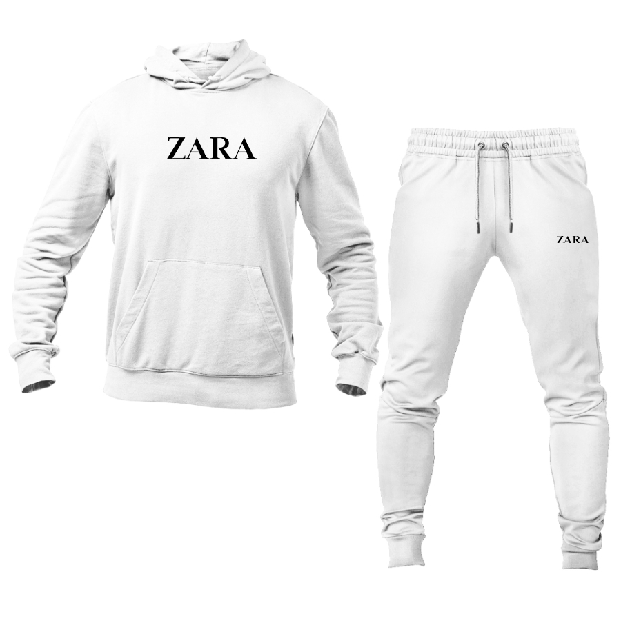 Men's Zara Logo Hoodie Joggers Set