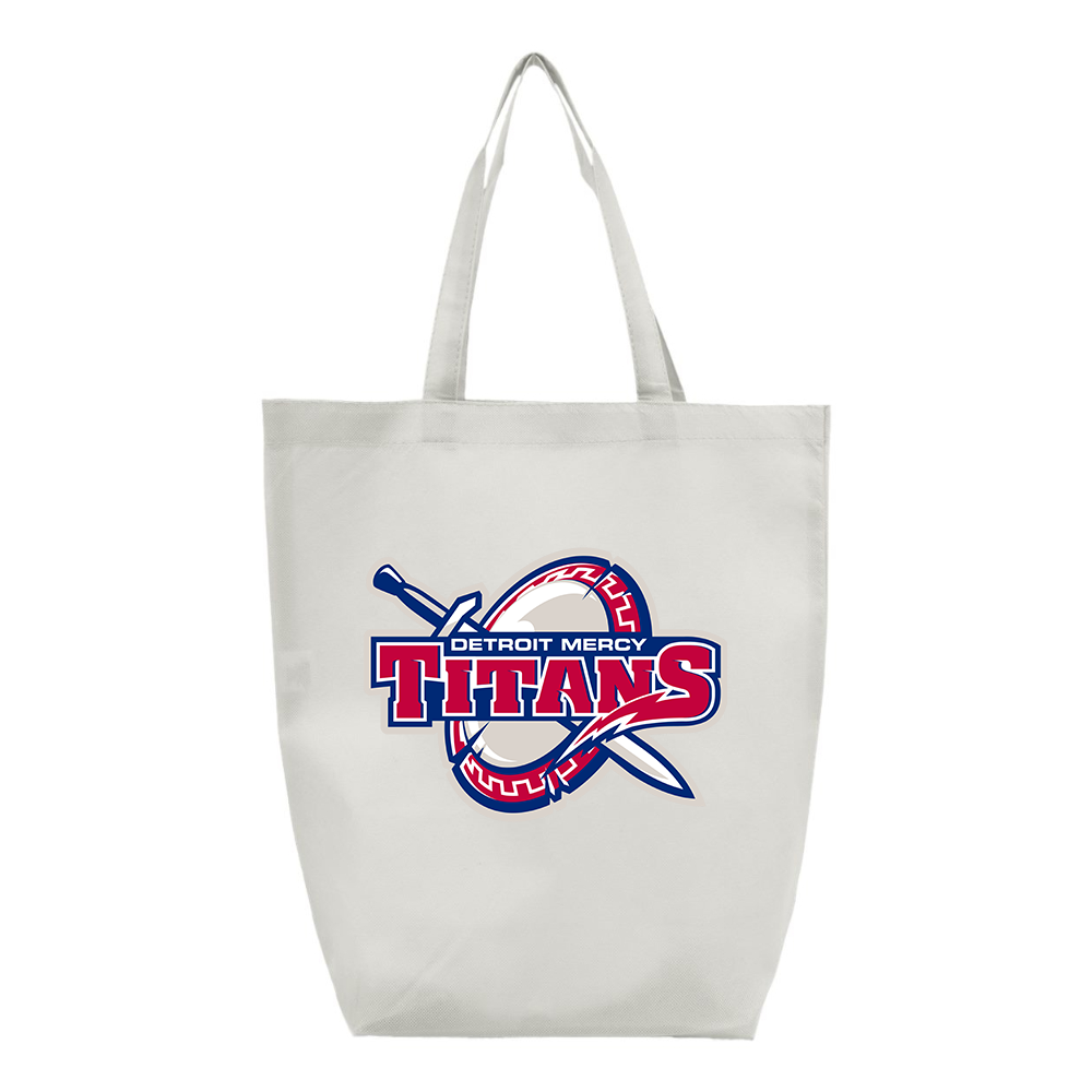 Detroit Titans  Q-Tees Non-Woven Gusset Bottom Tote