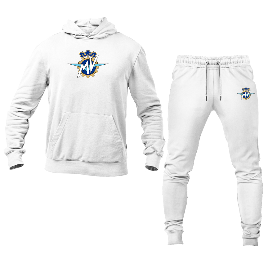 Men's MV Agusta Logo Hoodie Joggers Set