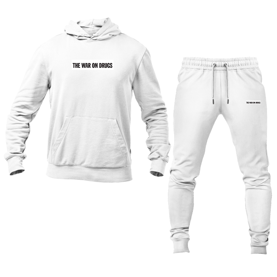 Men's The War on Drugs Logo Hoodie Joggers Set