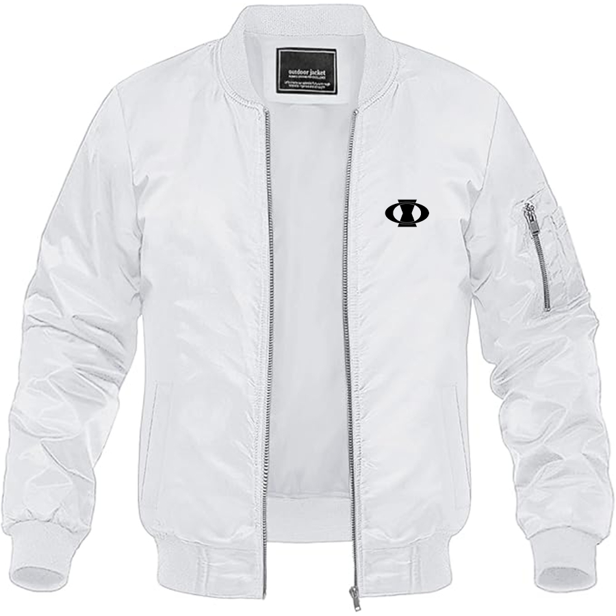 Men's Oltena Logo Lightweight Bomber Jacket Windbreaker Softshell Varsity Jacket Coat