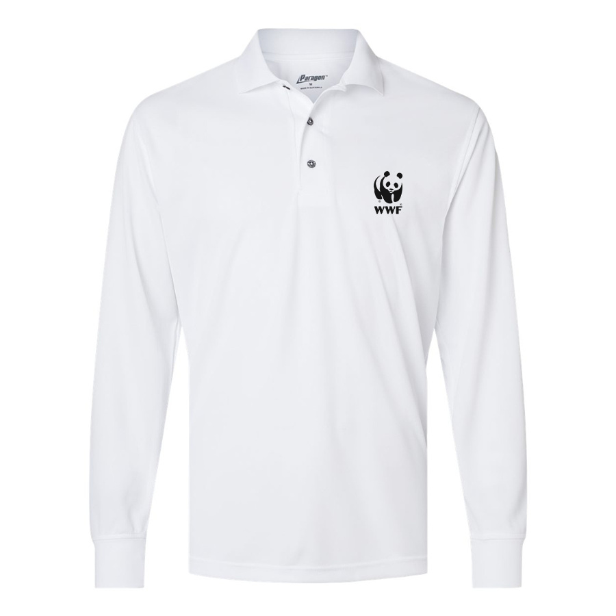 Men's  WWF Paragon Prescott Long Sleeve Polo