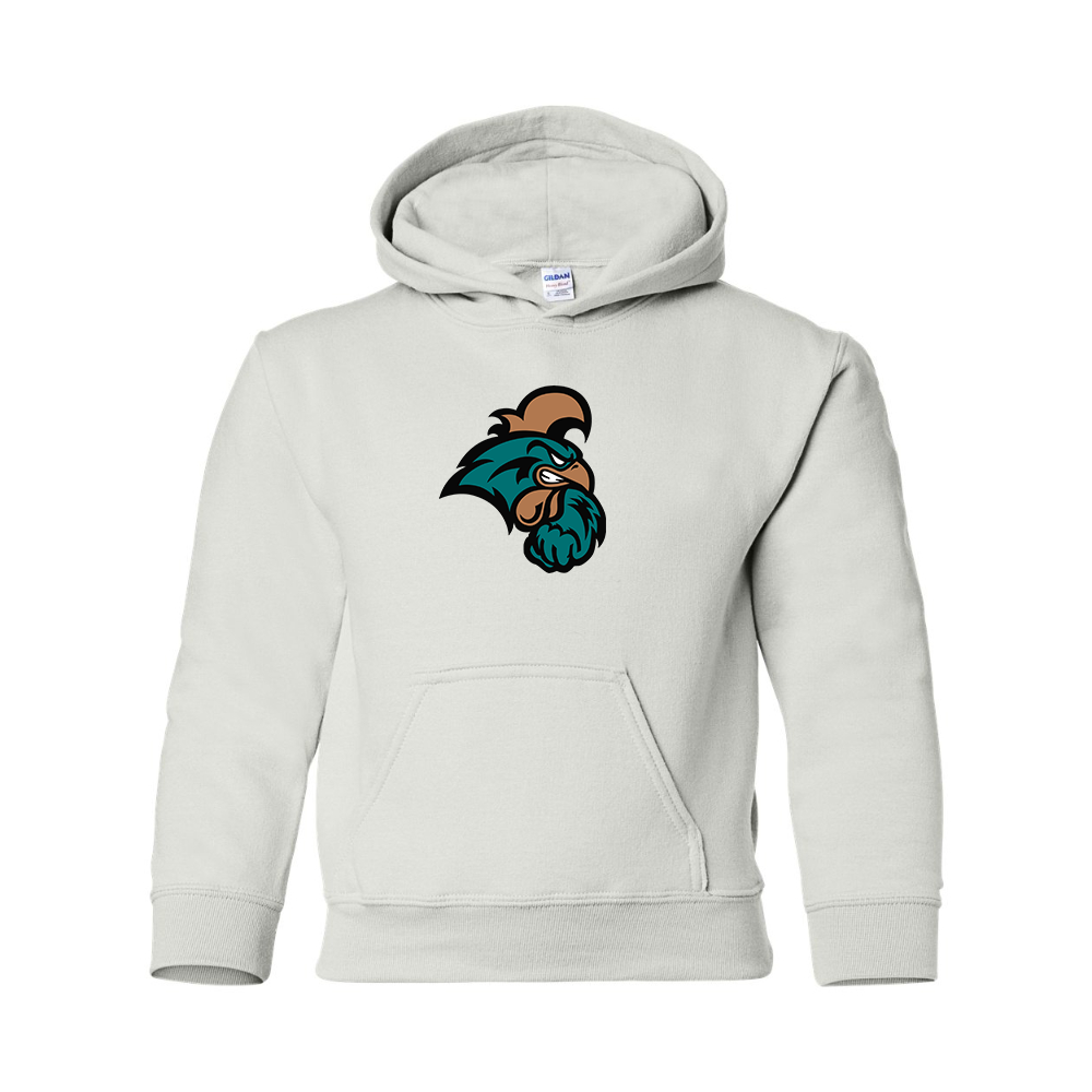 Youth  Coastal Carolina Chanticleers Gildan Heavy Blend  Hooded Sweatshirt