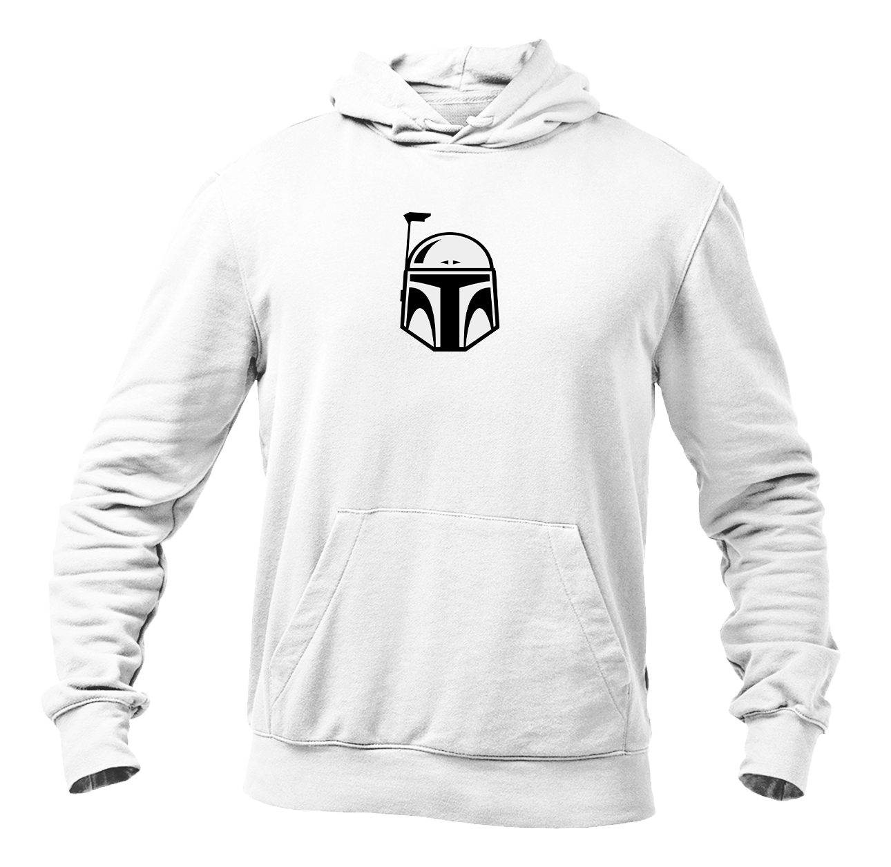 Men's Star Wars Boba Fett Helmet Heavy Blend Hooded Sweatshirt