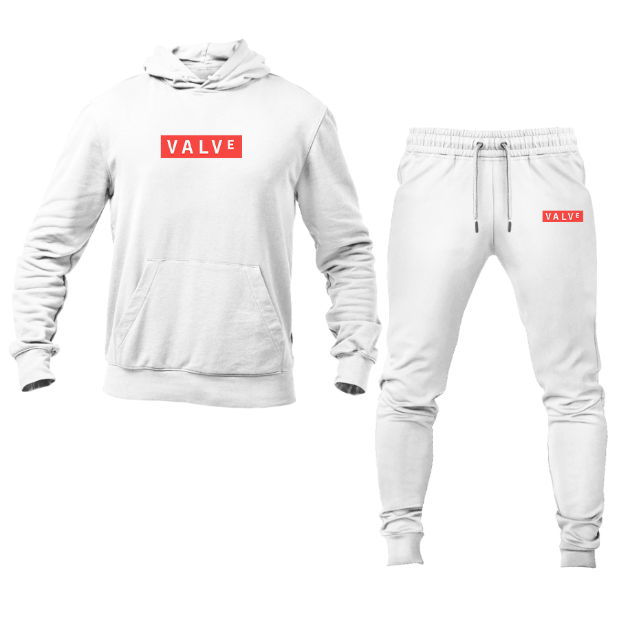 Men's Valve Banner Logo Hoodie Joggers Set
