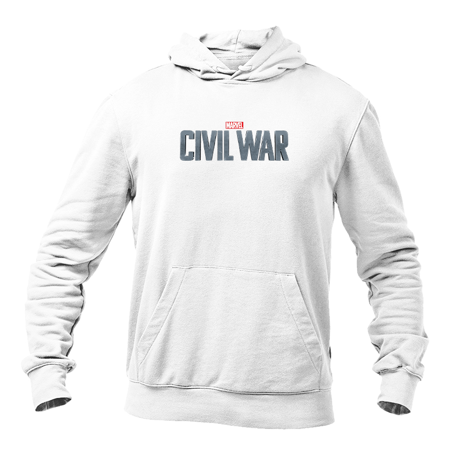 Men's Marvel Civil War Logo Pullover Hoodie