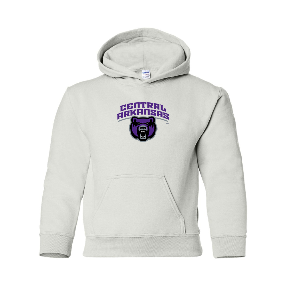 Youth Central Arkansas Bears   Gildan Heavy Blend  Hooded Sweatshirt