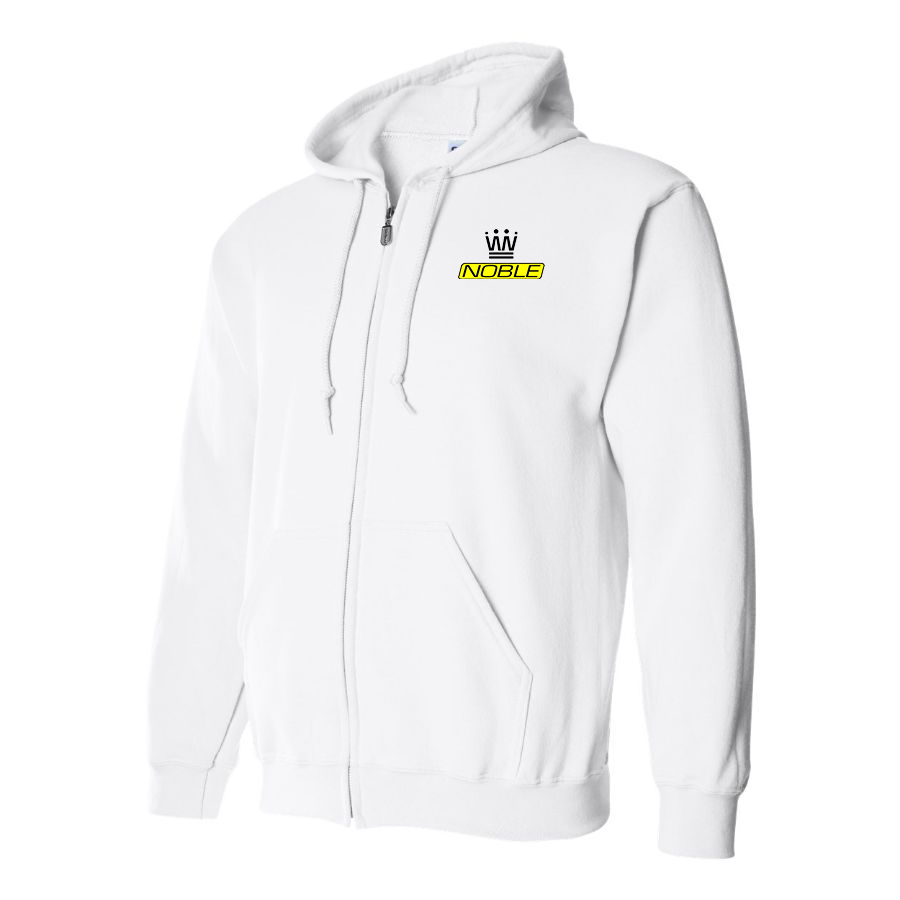 Men's Noble Logo Zipper Hoodie