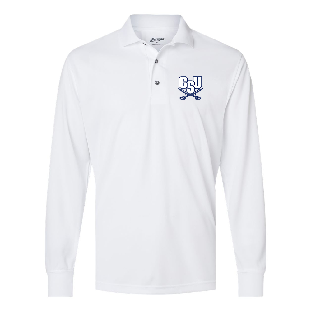 Men's  CSU Buccaneers   Paragon Prescott Long Sleeve Polo