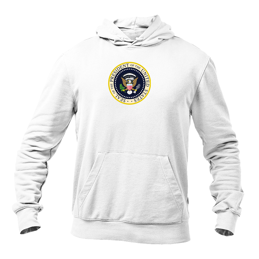 Men's USA President Seal Logo Pullover Hoodie