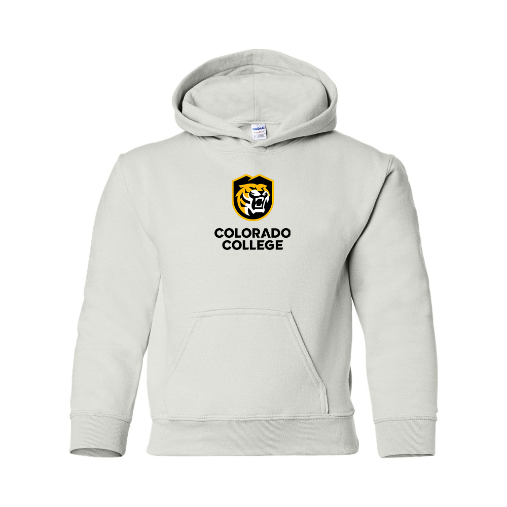 Youth  Colorado College Tigers  Gildan Heavy Blend  Hooded Sweatshirt