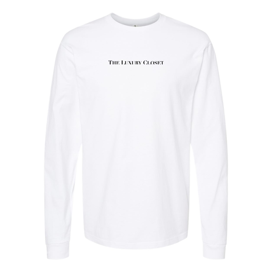 Men's The Luxury Closet Logo Cotton Long Sleeve T-Shirt