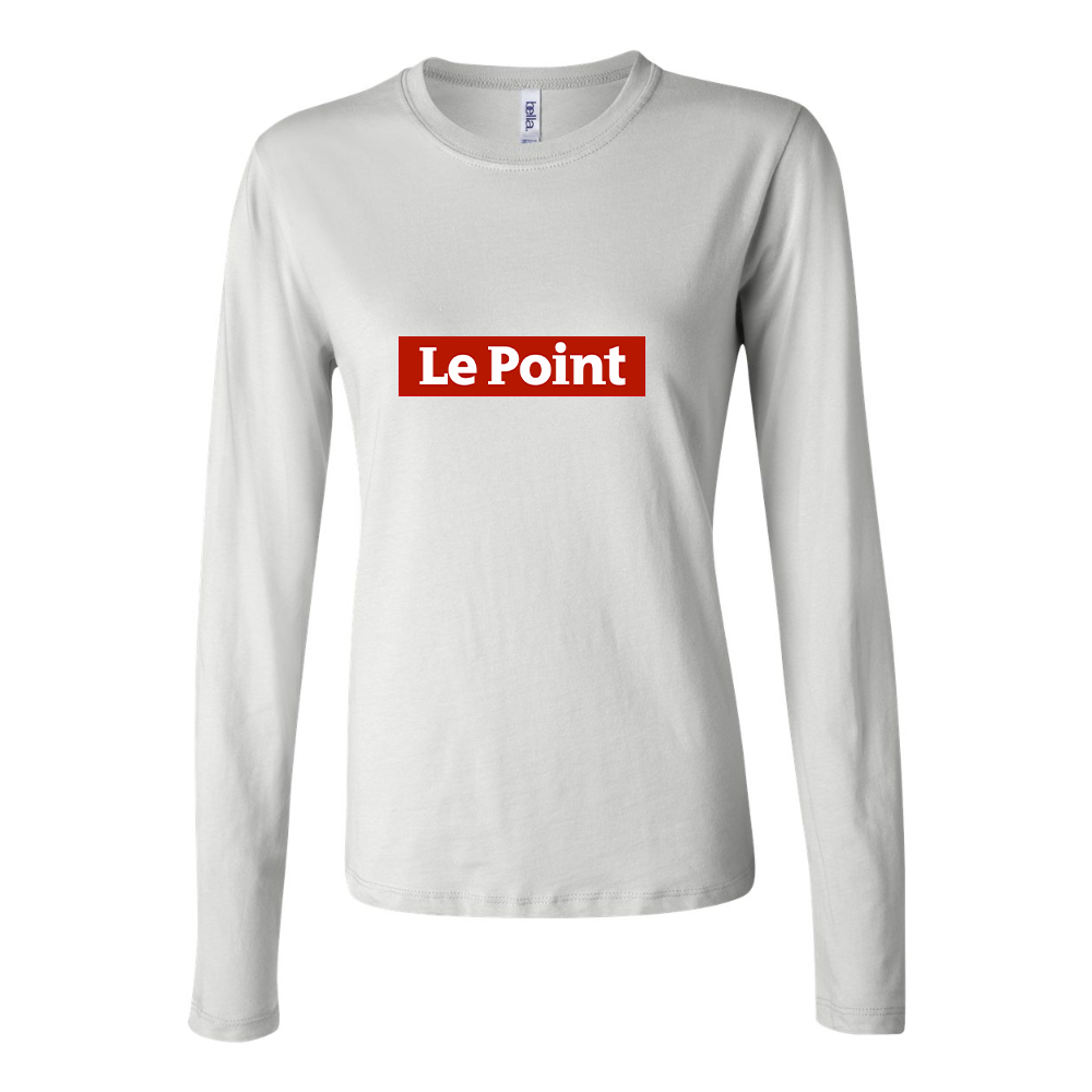 BELLA CANVAS Le Point Jersey Long Sleeve Tee