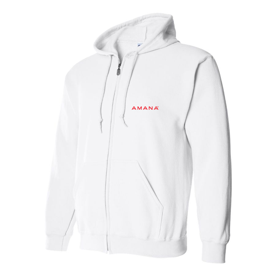 Men's Amana Logo Zipper Hoodie