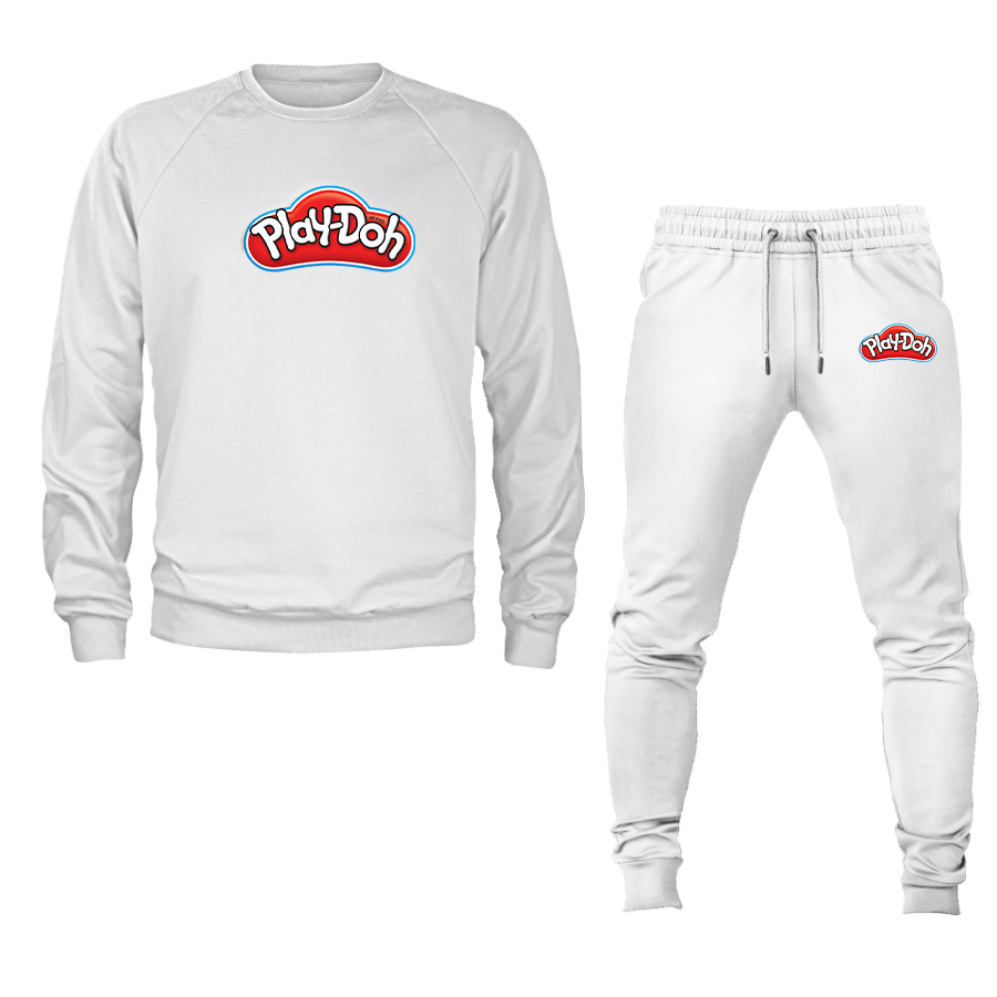 Men's  Play Doh Crewneck Sweatshirt Joggers Suit