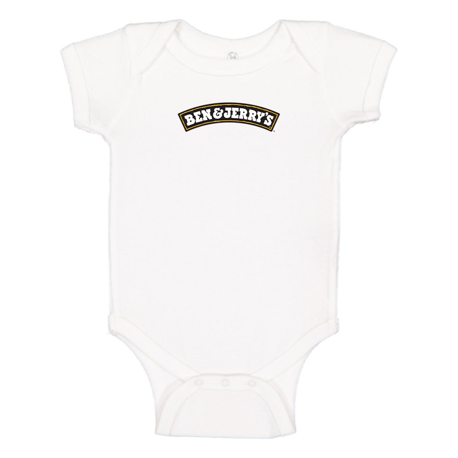 Ben and Jerrys Logo Baby Onesie Romper